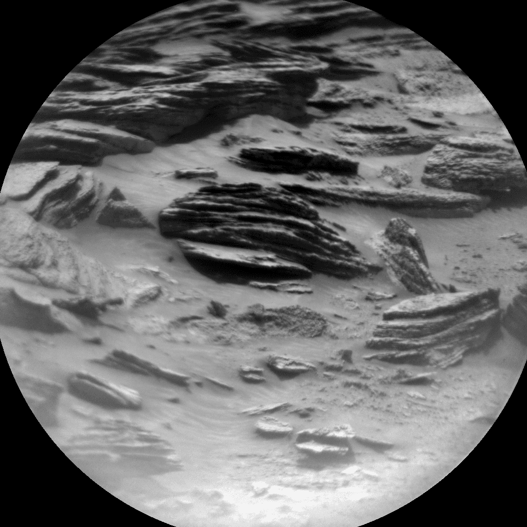 Foto de Marte da câmera CHEMCAM_RMI