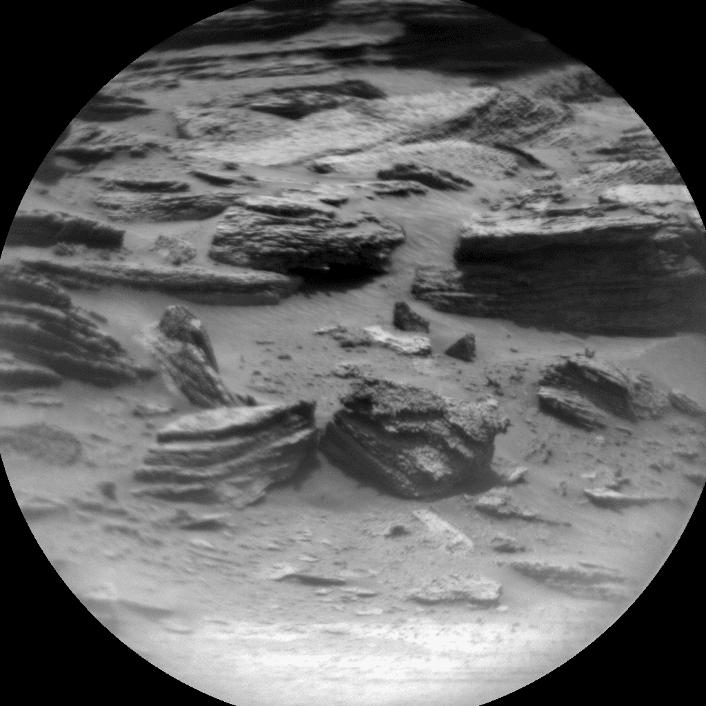 Foto de Marte da câmera CHEMCAM_RMI