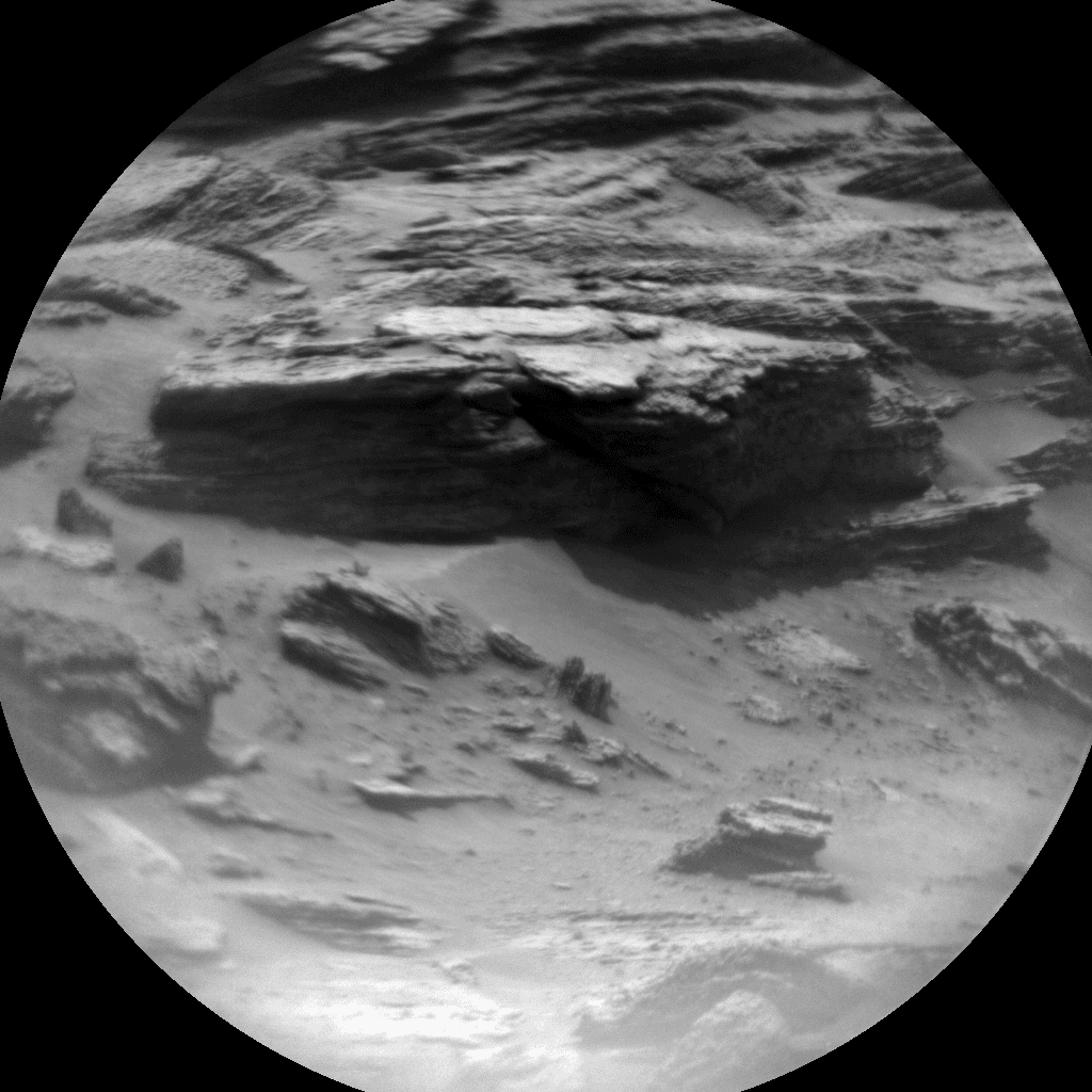 Foto de Marte da câmera CHEMCAM_RMI