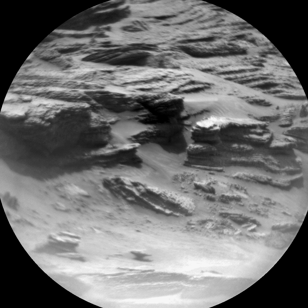 Foto de Marte da câmera CHEMCAM_RMI