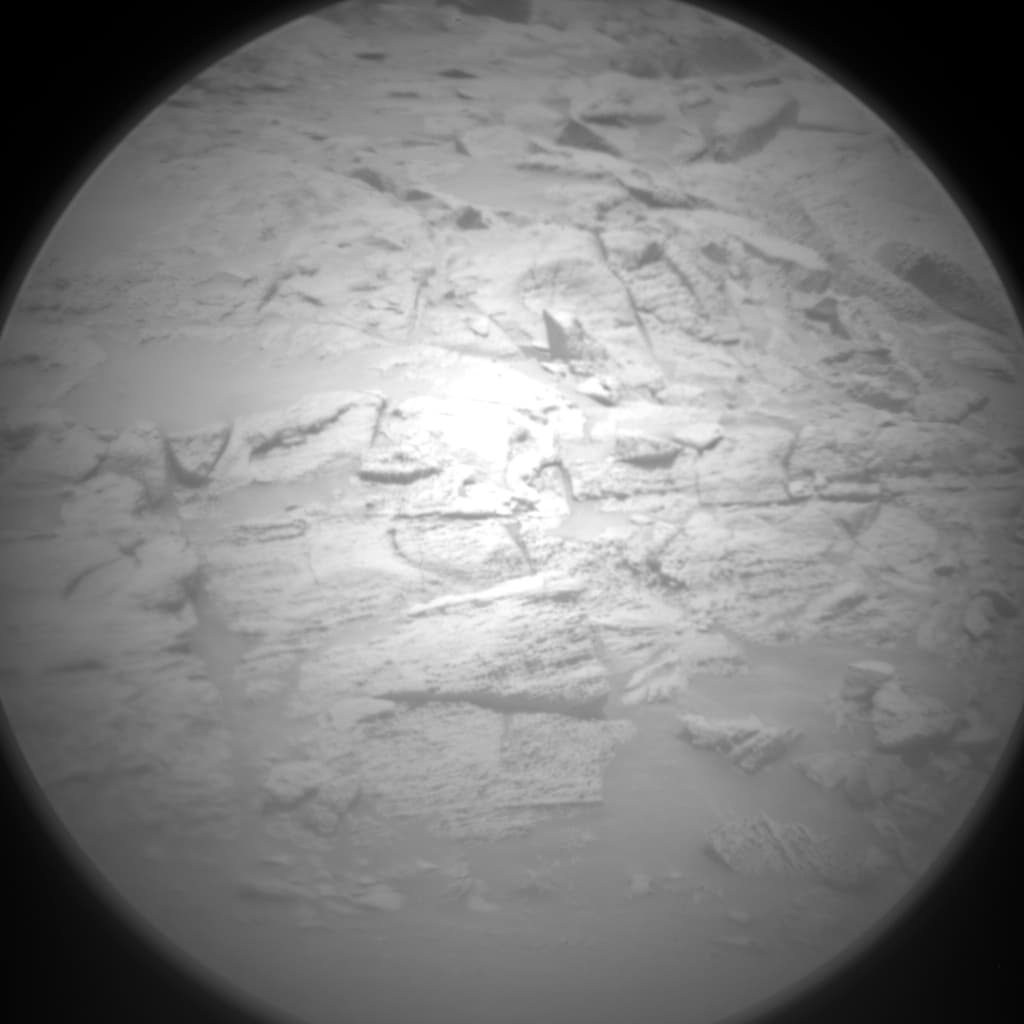 Foto de Marte da câmera CHEMCAM_RMI