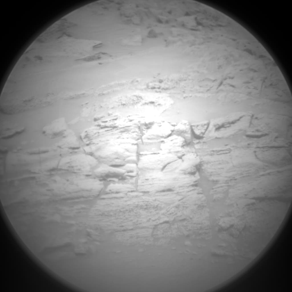 Foto de Marte da câmera CHEMCAM_RMI