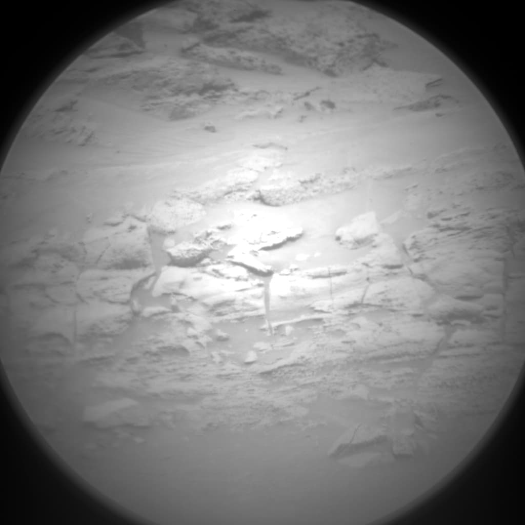 Foto de Marte da câmera CHEMCAM_RMI