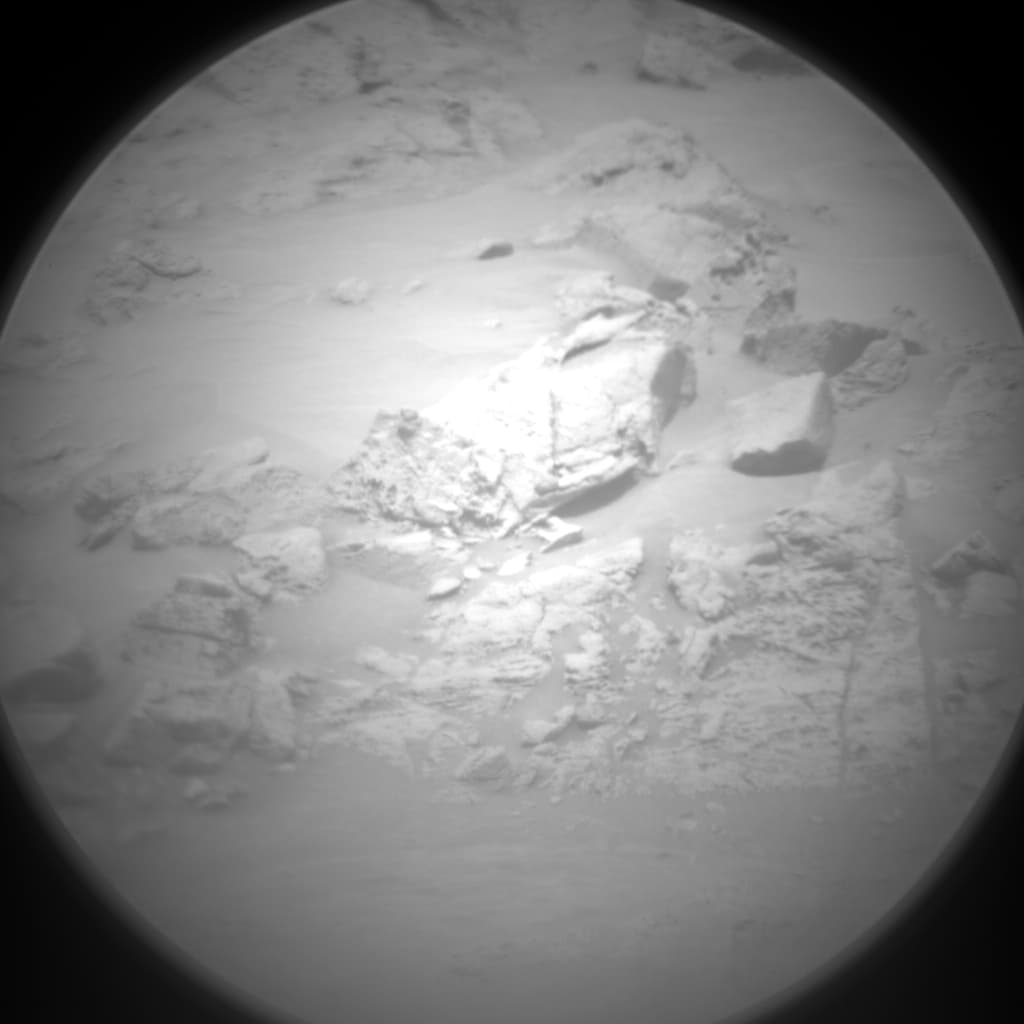 Foto de Marte da câmera CHEMCAM_RMI