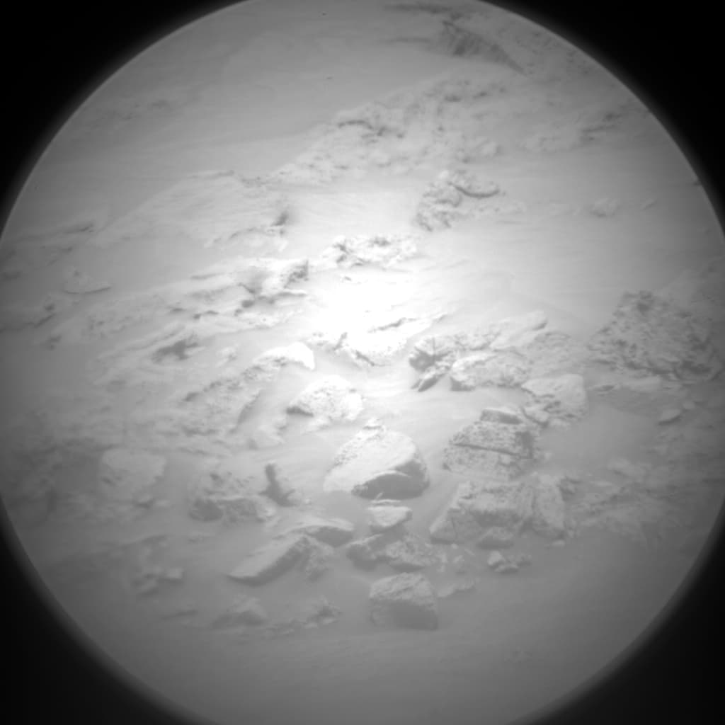 Foto de Marte da câmera CHEMCAM_RMI