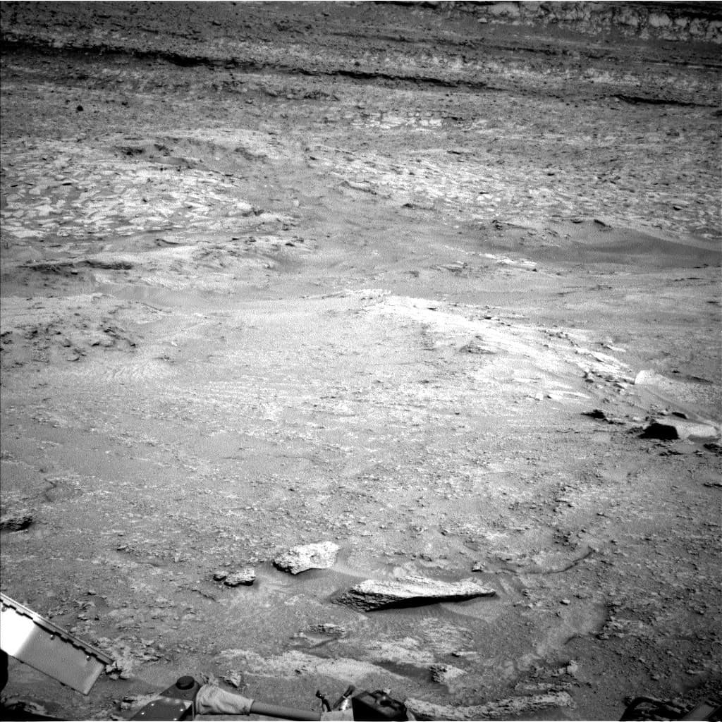 Foto de Marte da câmera NAV_LEFT_B