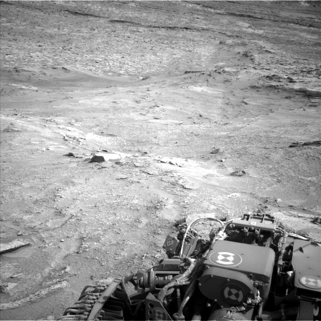 Foto de Marte da câmera NAV_LEFT_B