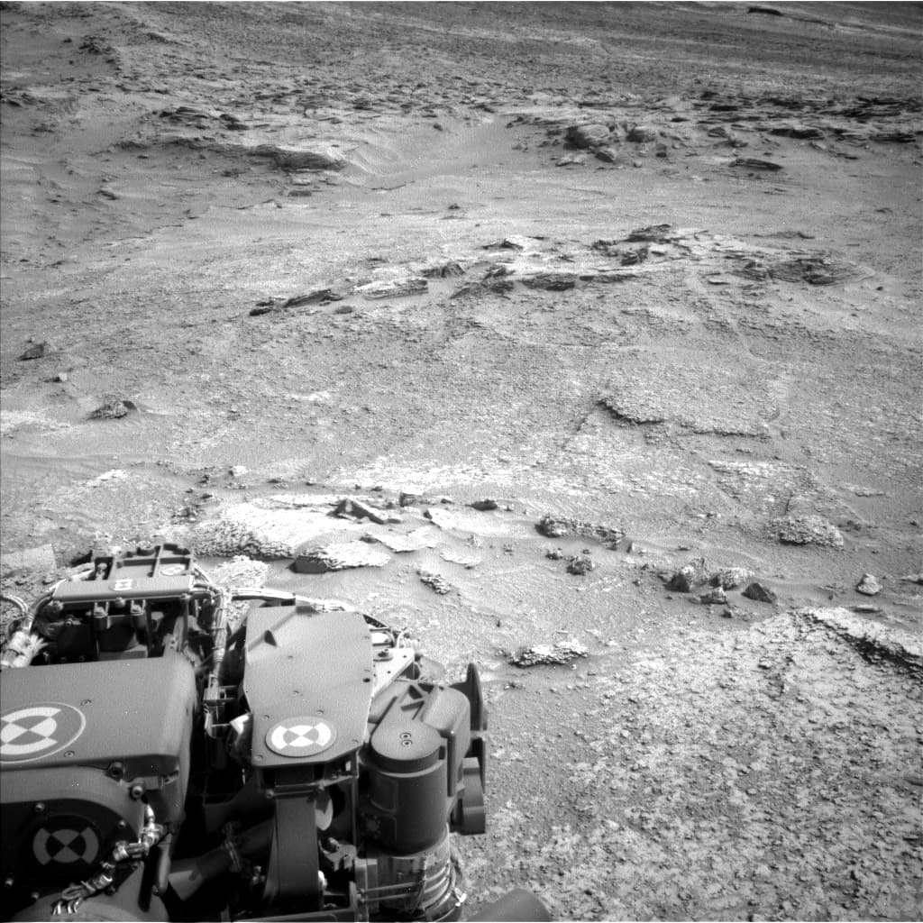 Foto de Marte da câmera NAV_LEFT_B