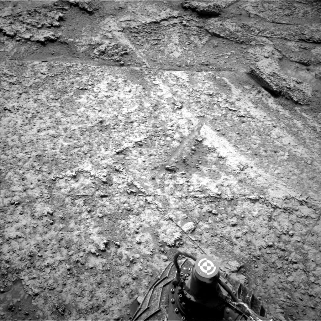 Foto de Marte da câmera NAV_LEFT_B