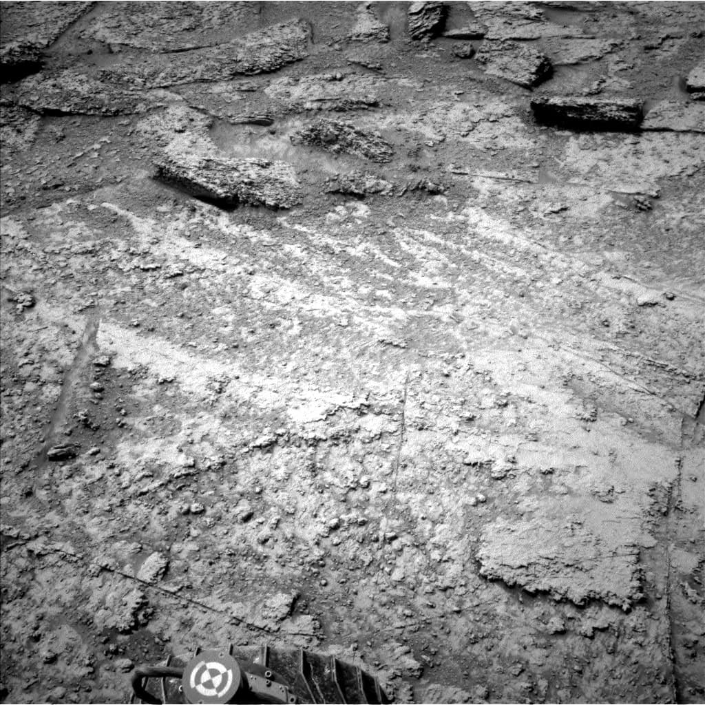 Foto de Marte da câmera NAV_LEFT_B