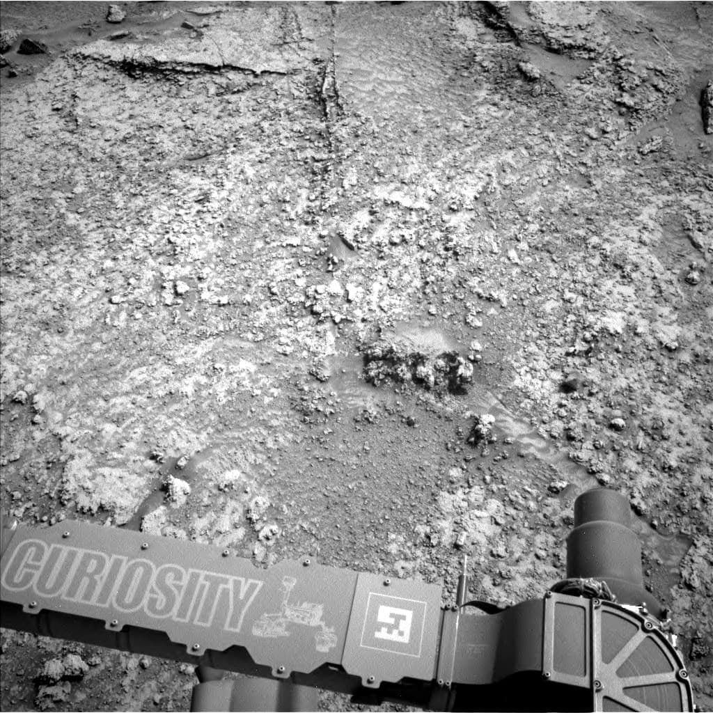 Foto de Marte da câmera NAV_LEFT_B