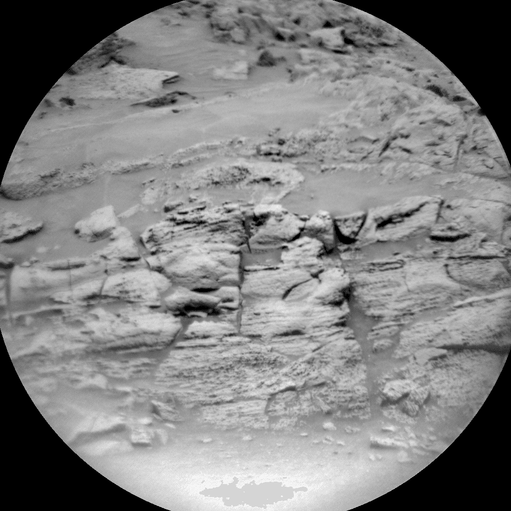 Foto de Marte da câmera CHEMCAM_RMI