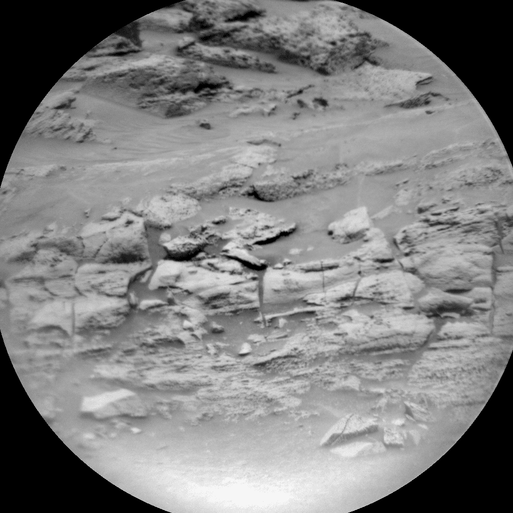 Foto de Marte da câmera CHEMCAM_RMI