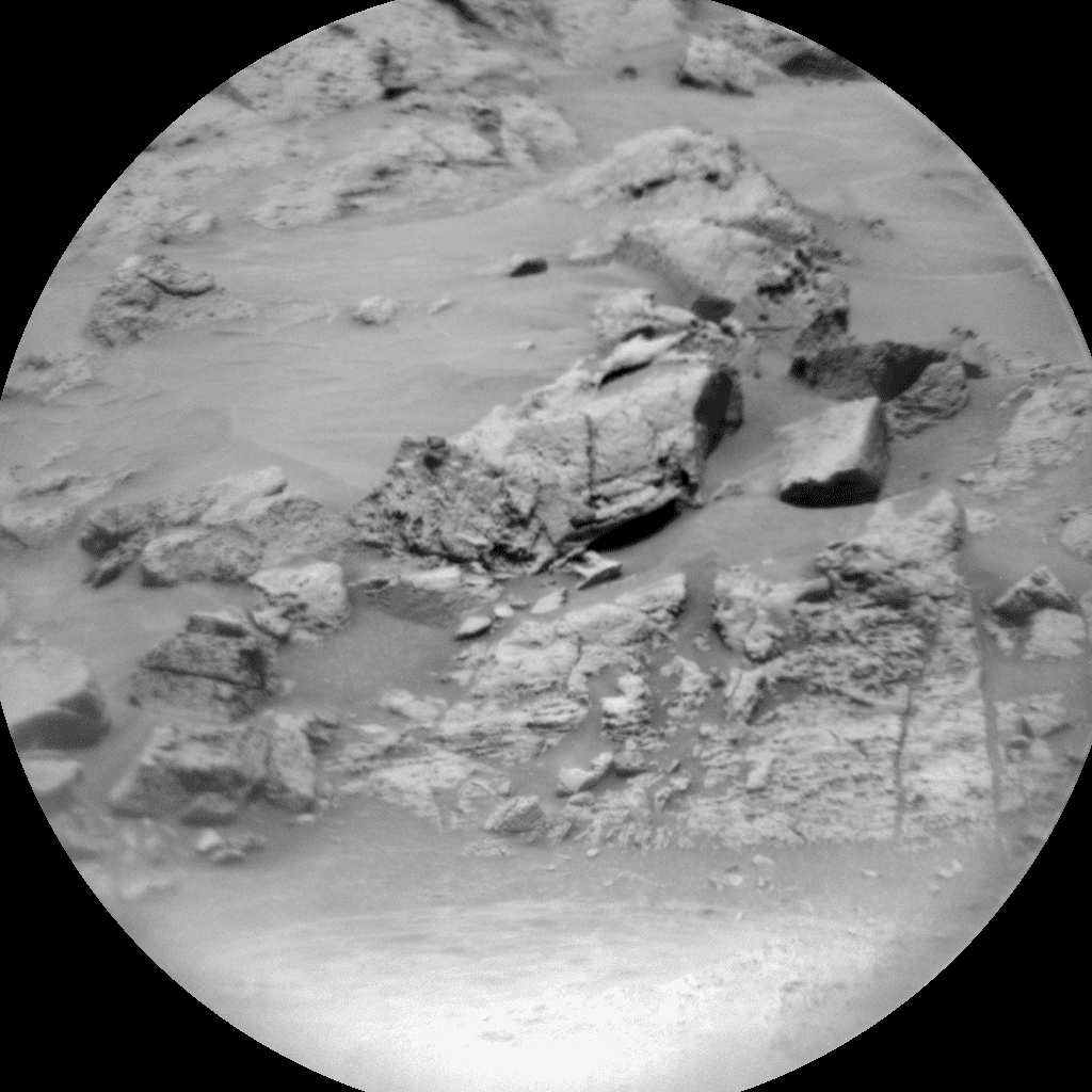 Foto de Marte da câmera CHEMCAM_RMI