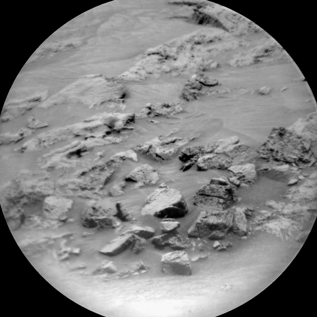 Foto de Marte da câmera CHEMCAM_RMI