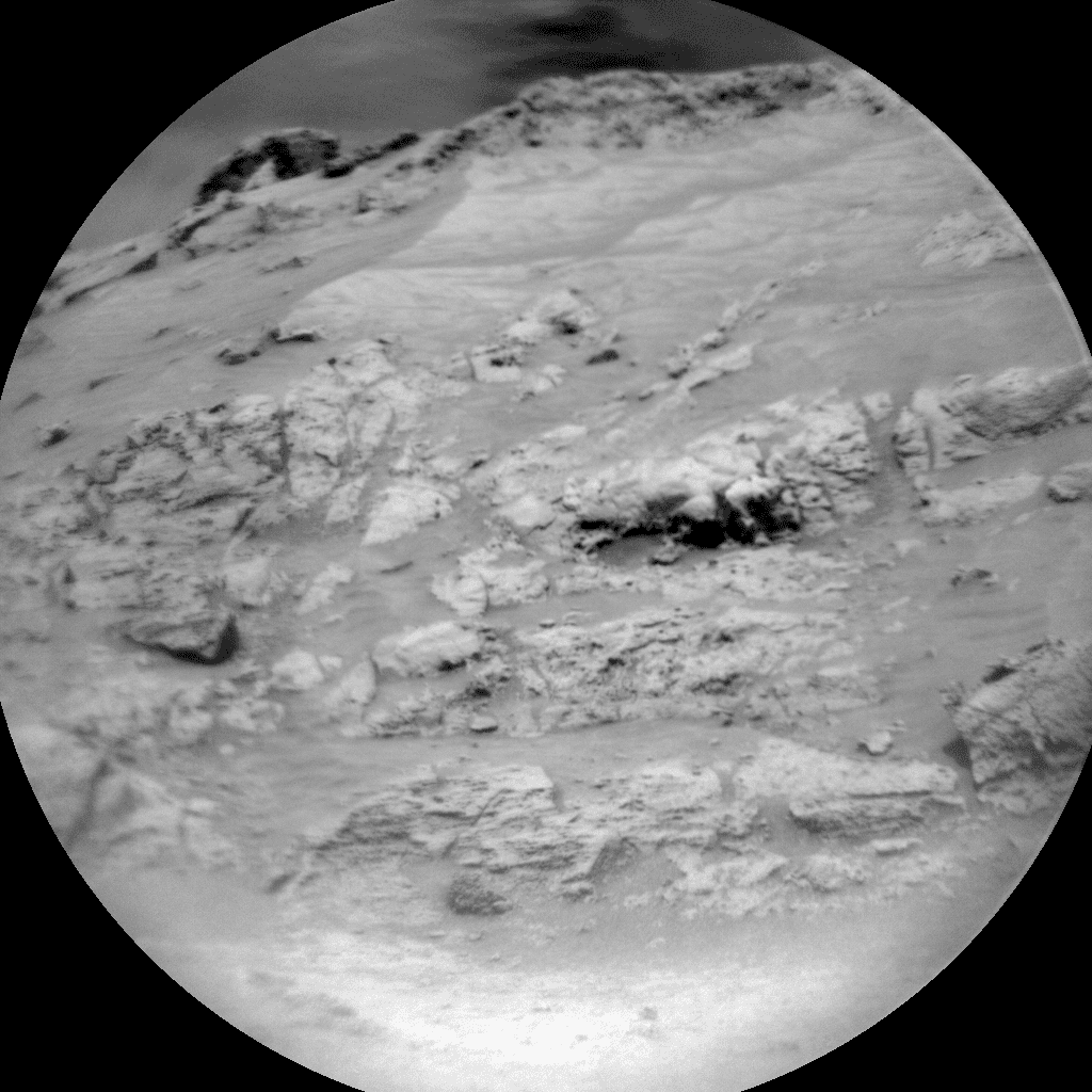 Foto de Marte da câmera CHEMCAM_RMI