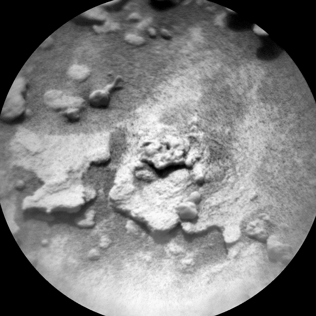 Foto de Marte da câmera CHEMCAM_RMI