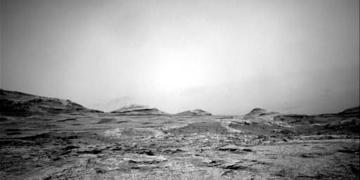 Foto de Marte da câmera NAV_RIGHT_B