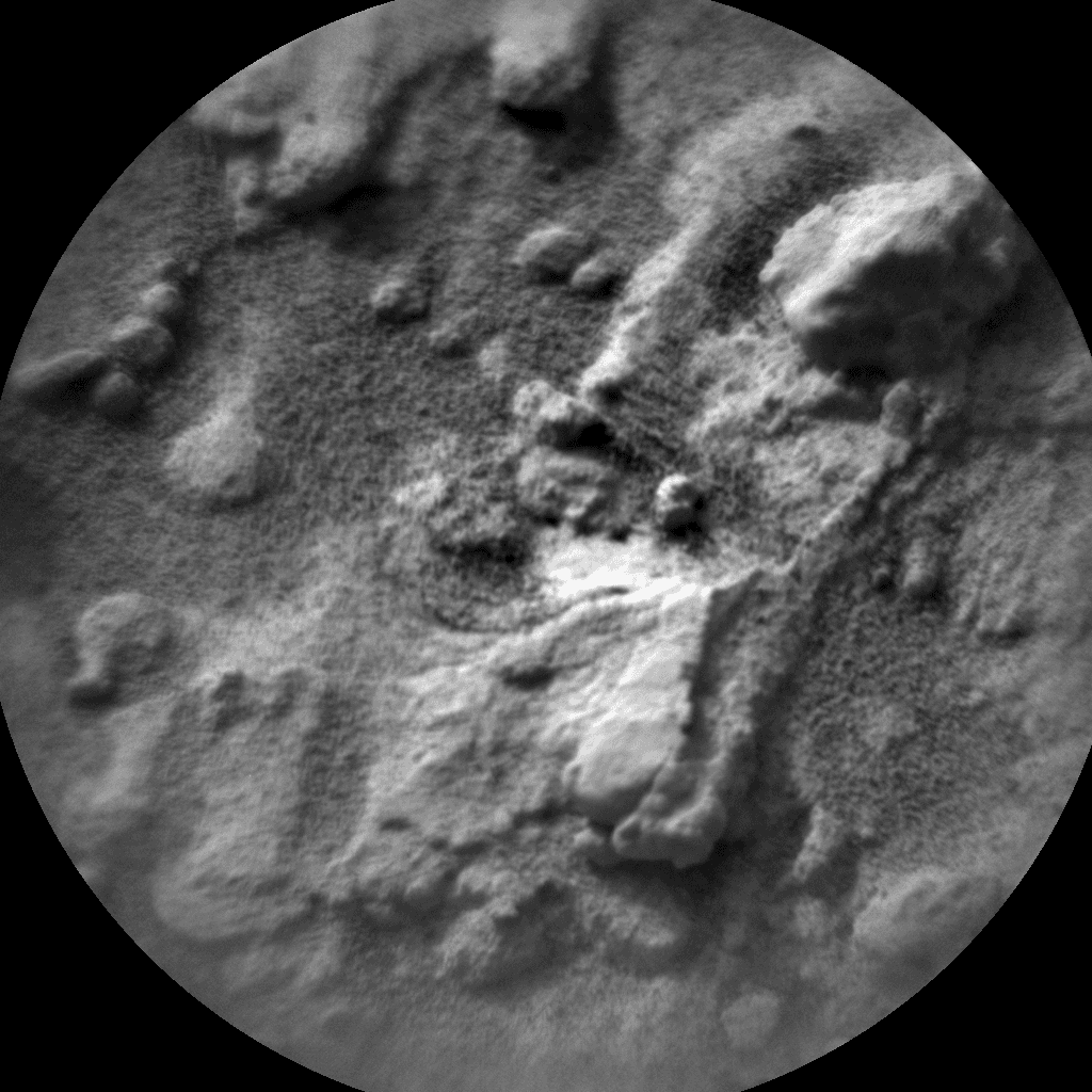 Foto de Marte da câmera CHEMCAM_RMI