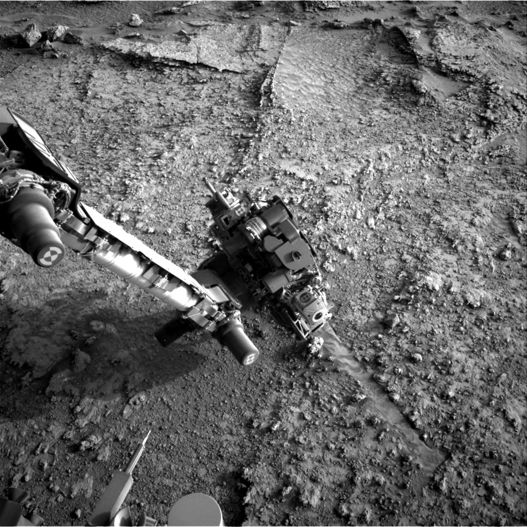 Foto de Marte da câmera NAV_RIGHT_B