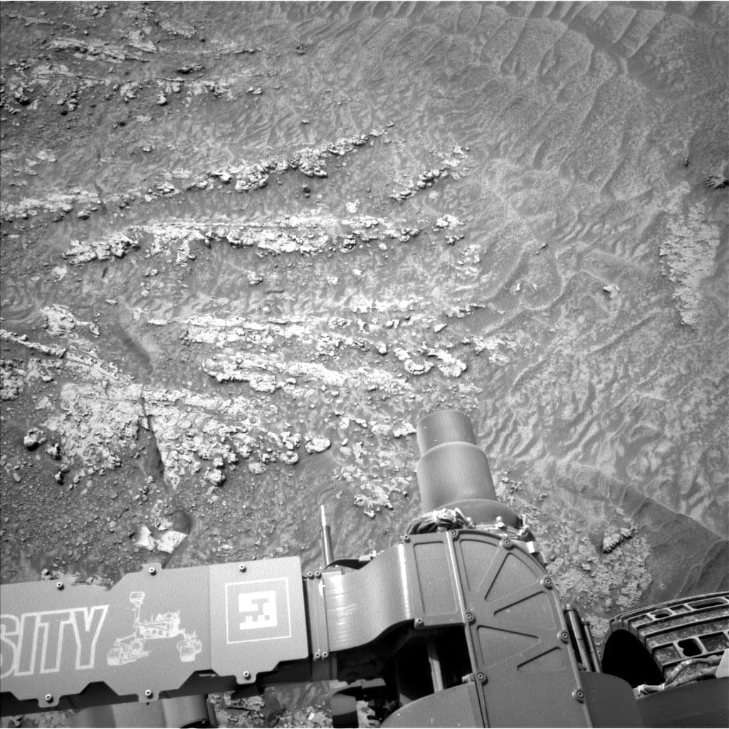 Foto de Marte da câmera NAV_LEFT_B