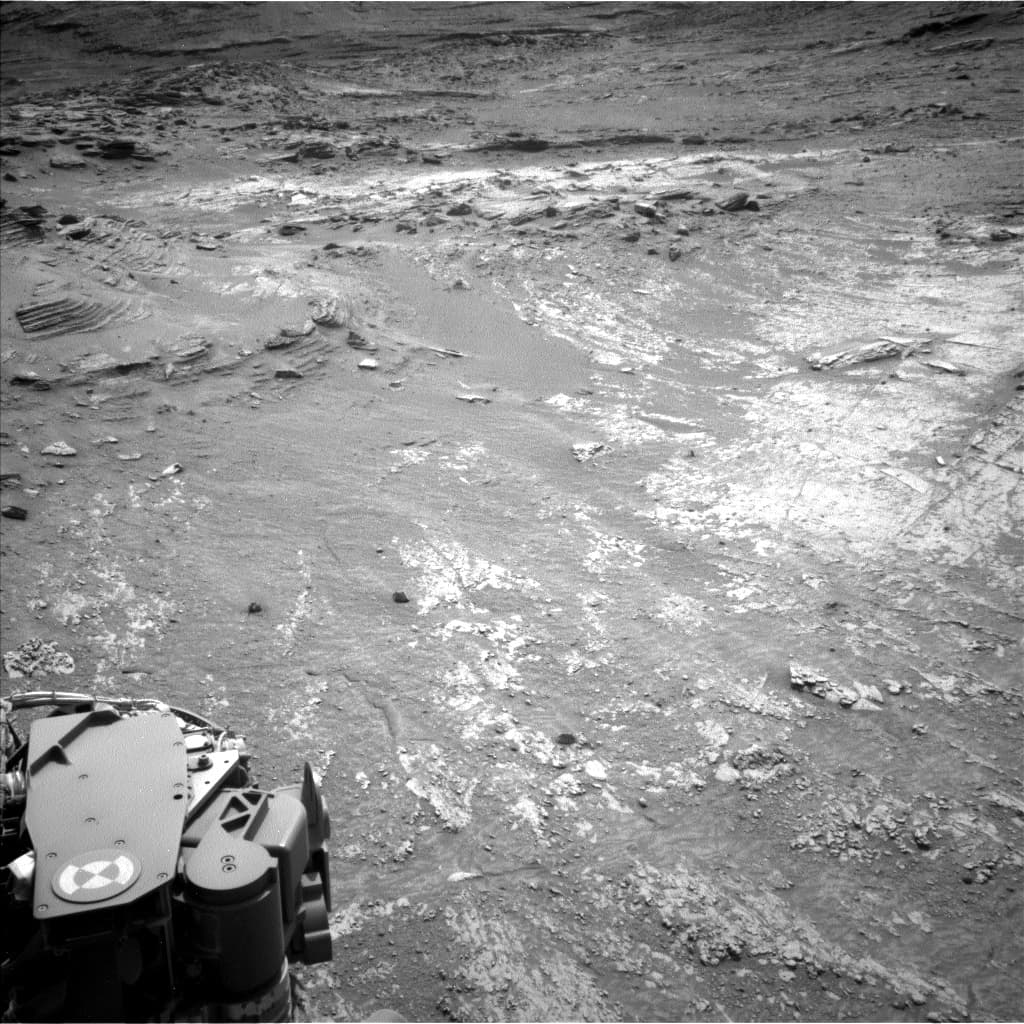 Foto de Marte da câmera NAV_LEFT_B