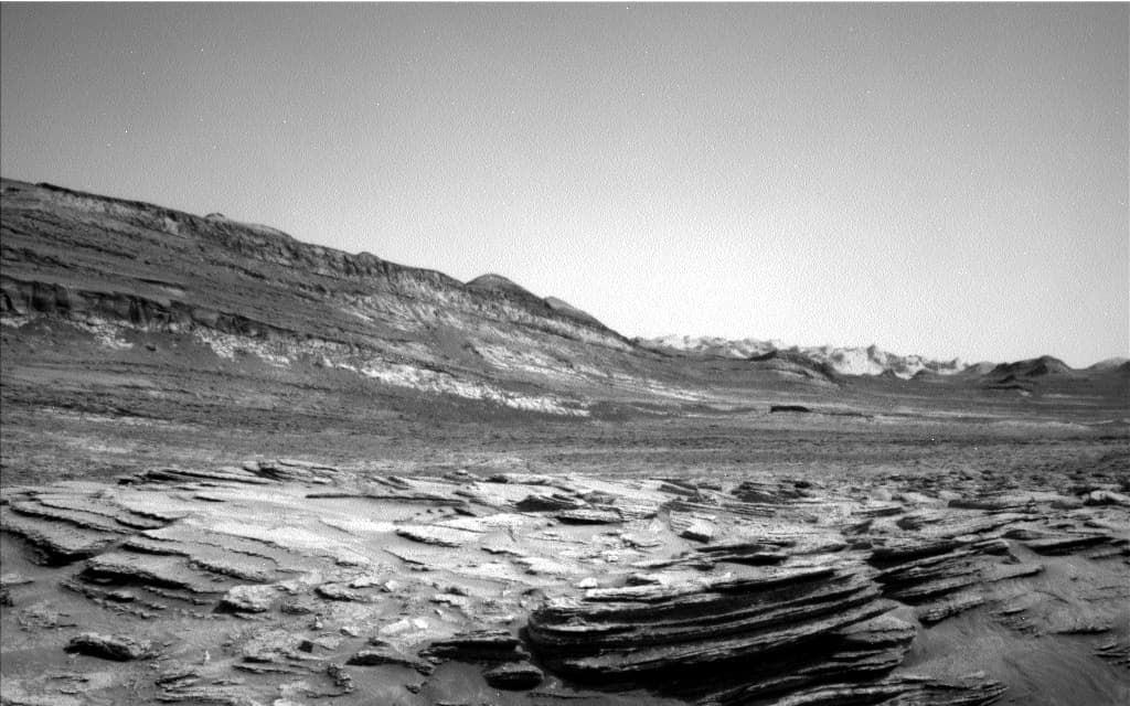 Foto de Marte da câmera NAV_LEFT_B