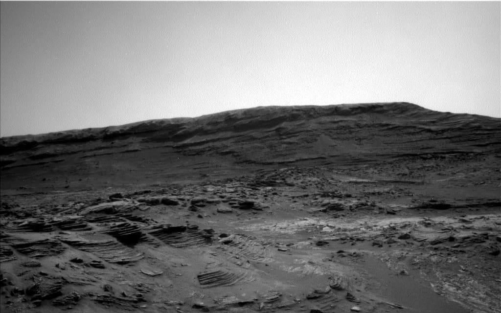 Foto de Marte da câmera NAV_LEFT_B
