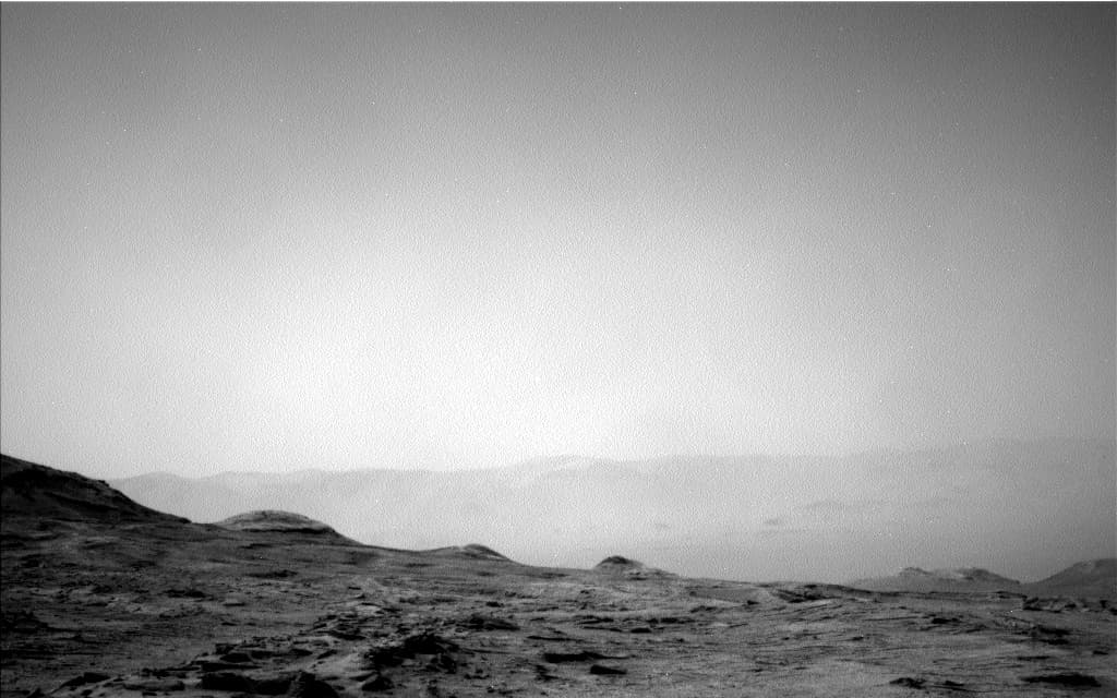 Foto de Marte da câmera NAV_LEFT_B