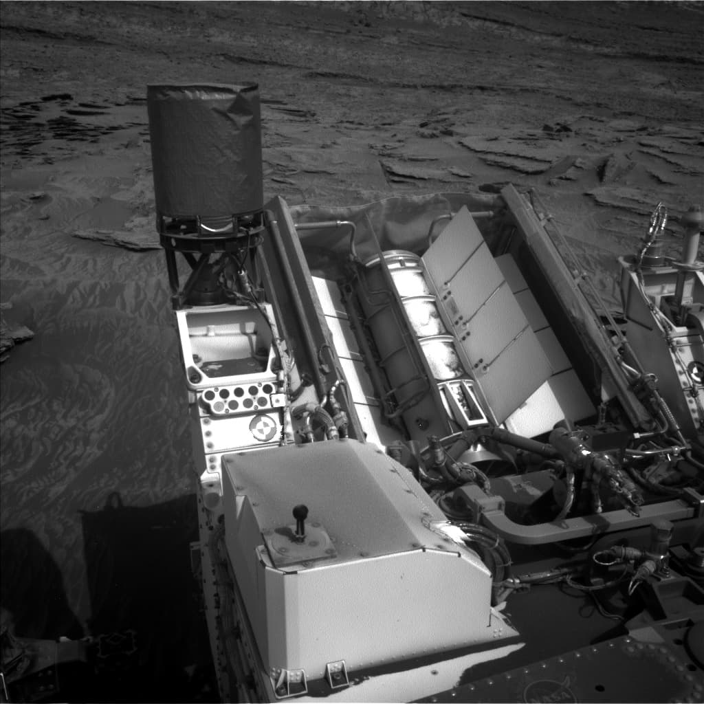 Foto de Marte da câmera NAV_LEFT_B