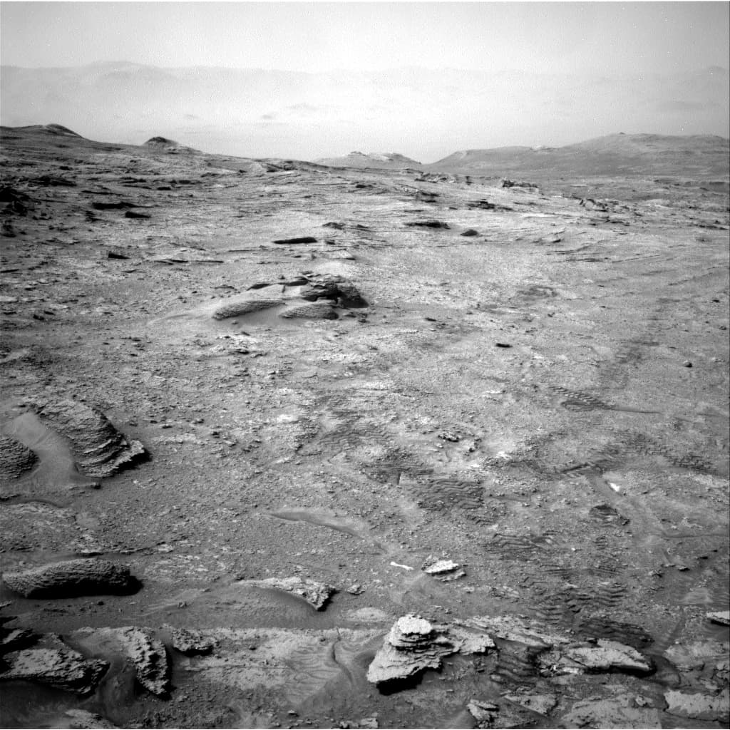 Foto de Marte da câmera NAV_RIGHT_B