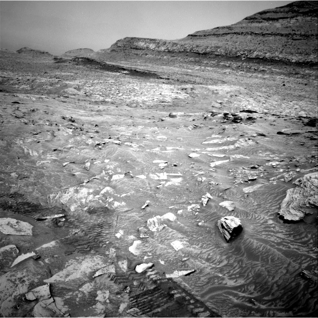 Foto de Marte da câmera NAV_RIGHT_B