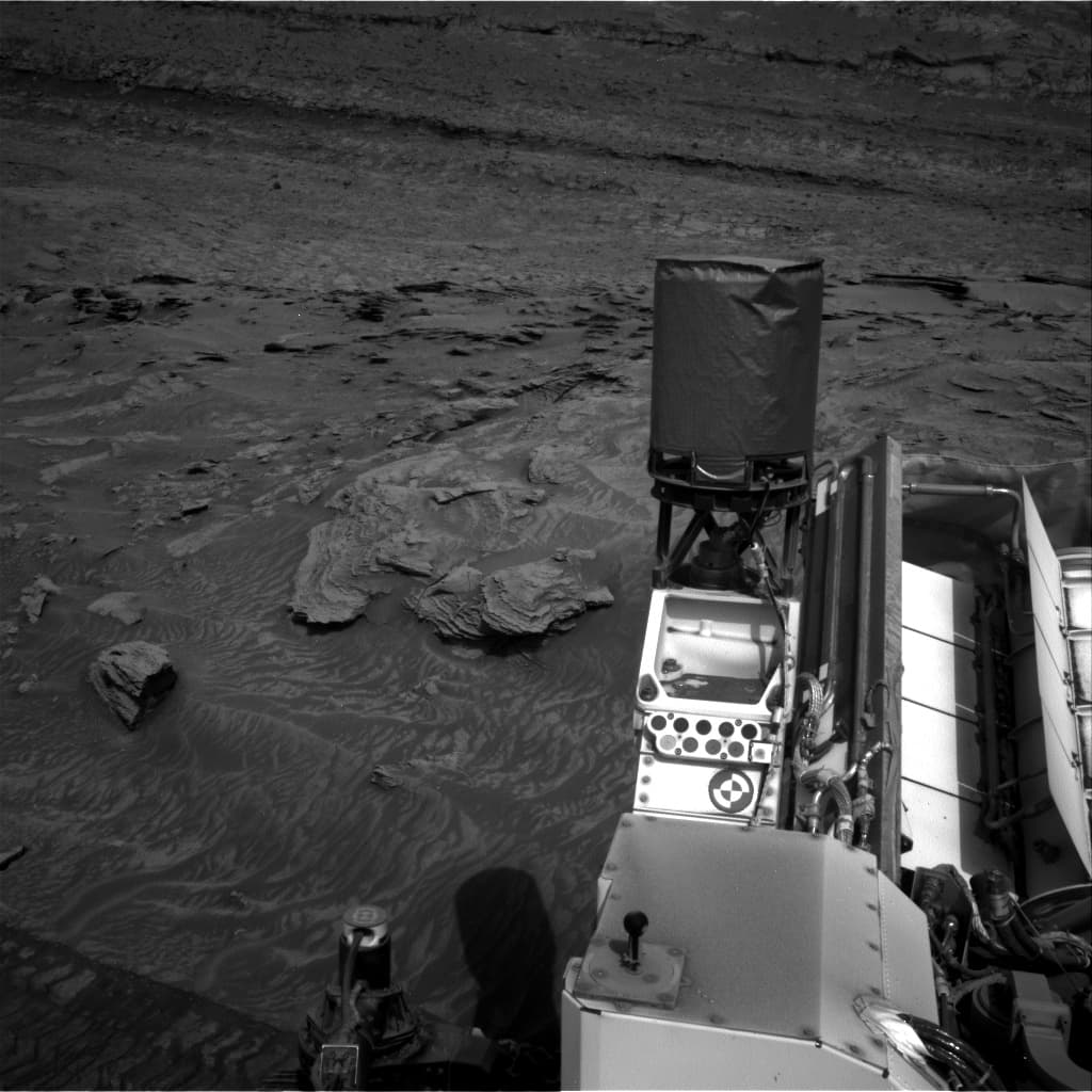 Foto de Marte da câmera NAV_RIGHT_B