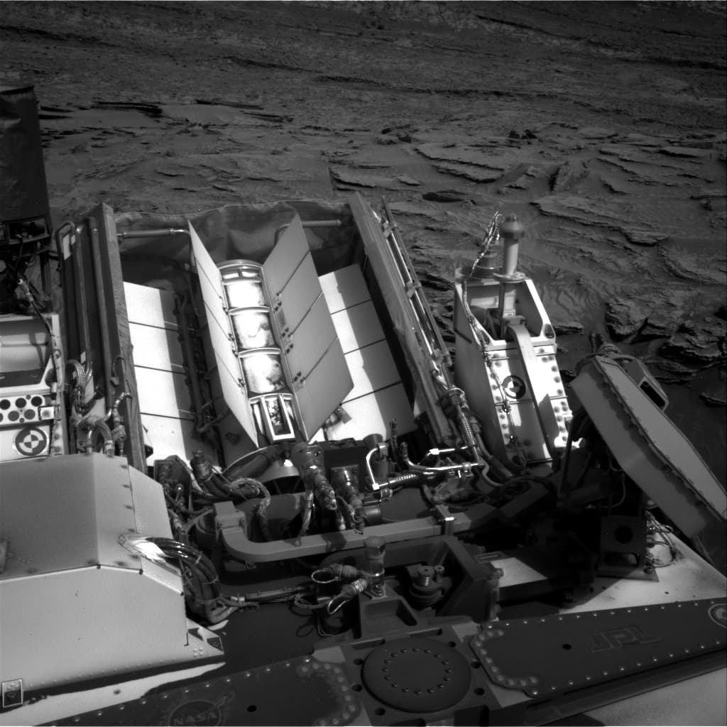 Foto de Marte da câmera NAV_RIGHT_B