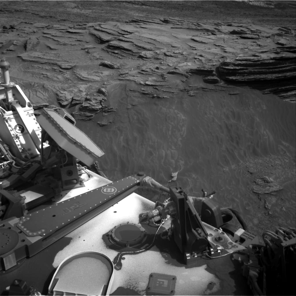 Foto de Marte da câmera NAV_RIGHT_B