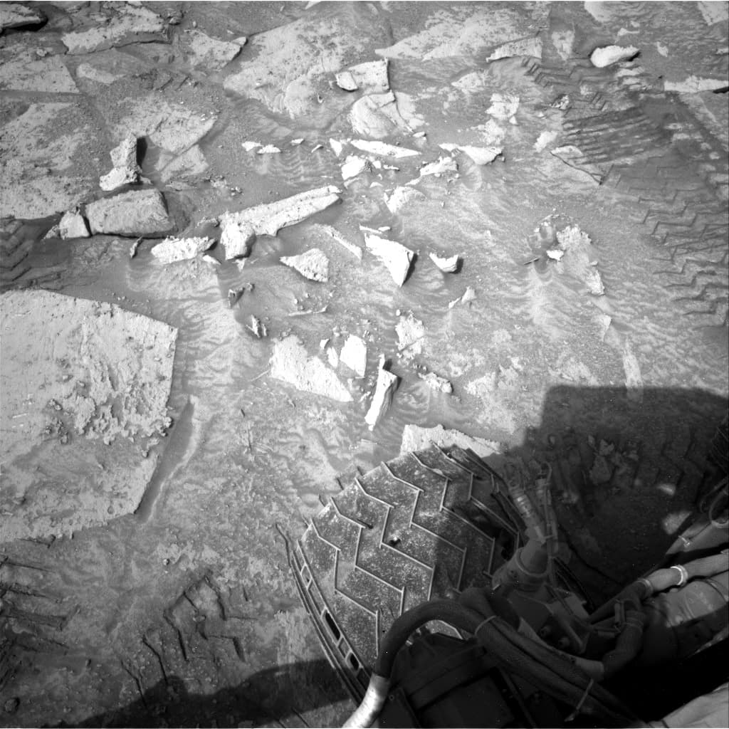 Foto de Marte da câmera NAV_RIGHT_B