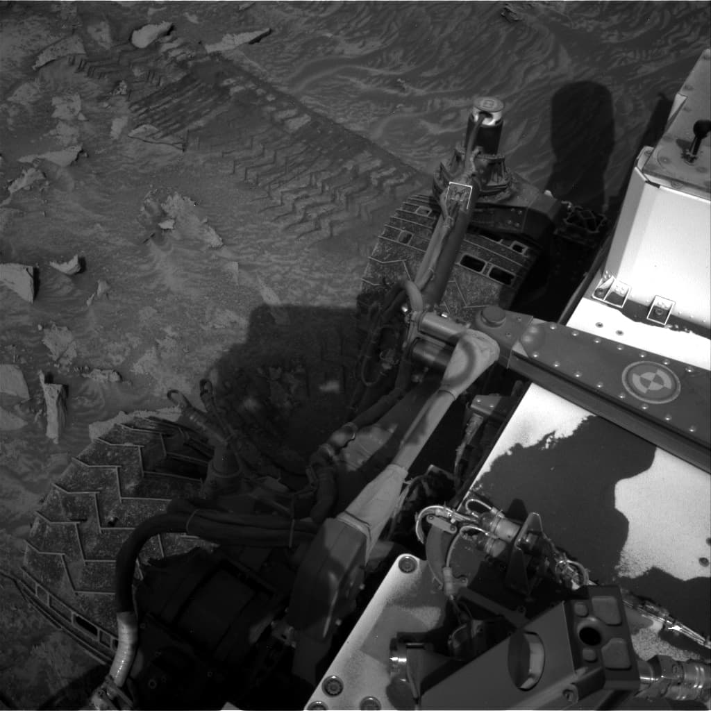 Foto de Marte da câmera NAV_RIGHT_B