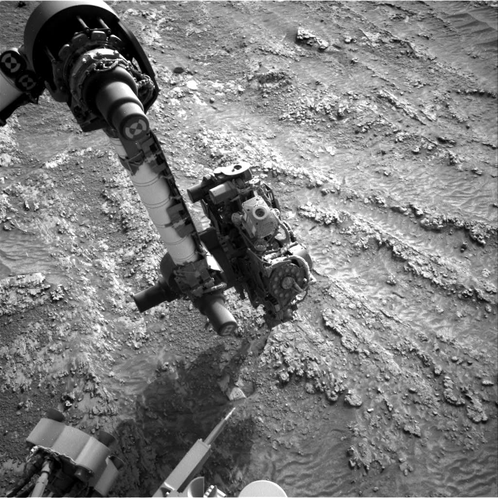 Foto de Marte da câmera NAV_RIGHT_B