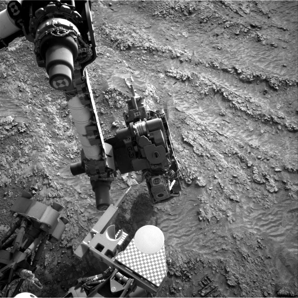 Foto de Marte da câmera NAV_RIGHT_B