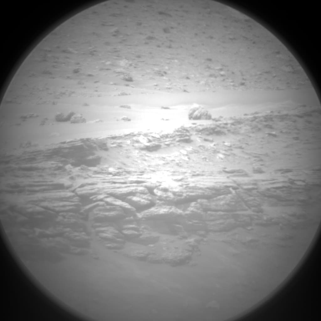 Foto de Marte da câmera CHEMCAM_RMI