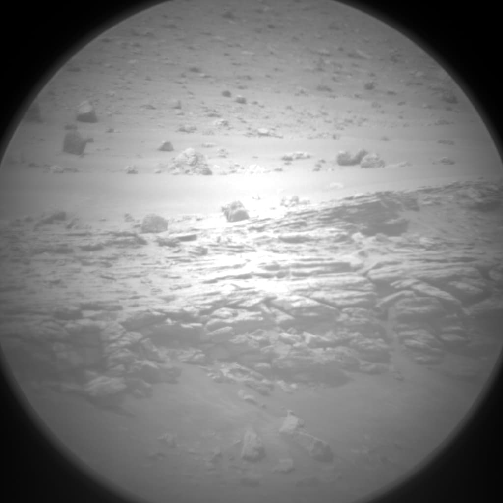 Foto de Marte da câmera CHEMCAM_RMI