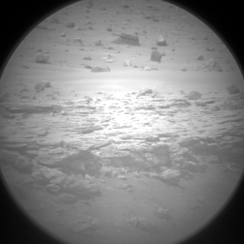 Foto de Marte da câmera CHEMCAM_RMI