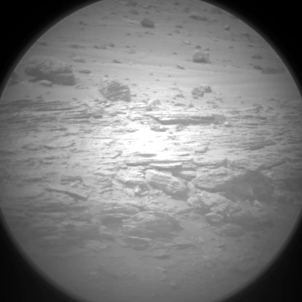 Foto de Marte da câmera CHEMCAM_RMI