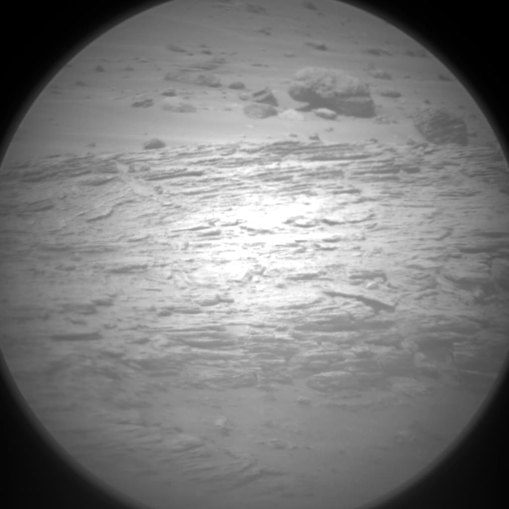 Foto de Marte da câmera CHEMCAM_RMI