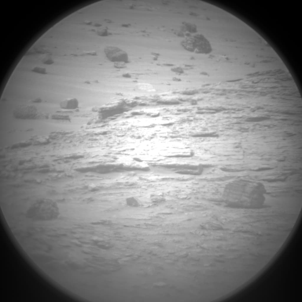 Foto de Marte da câmera CHEMCAM_RMI