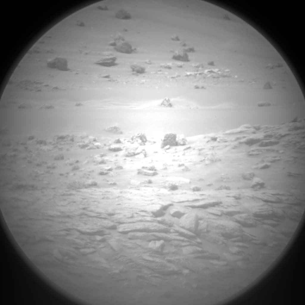 Foto de Marte da câmera CHEMCAM_RMI