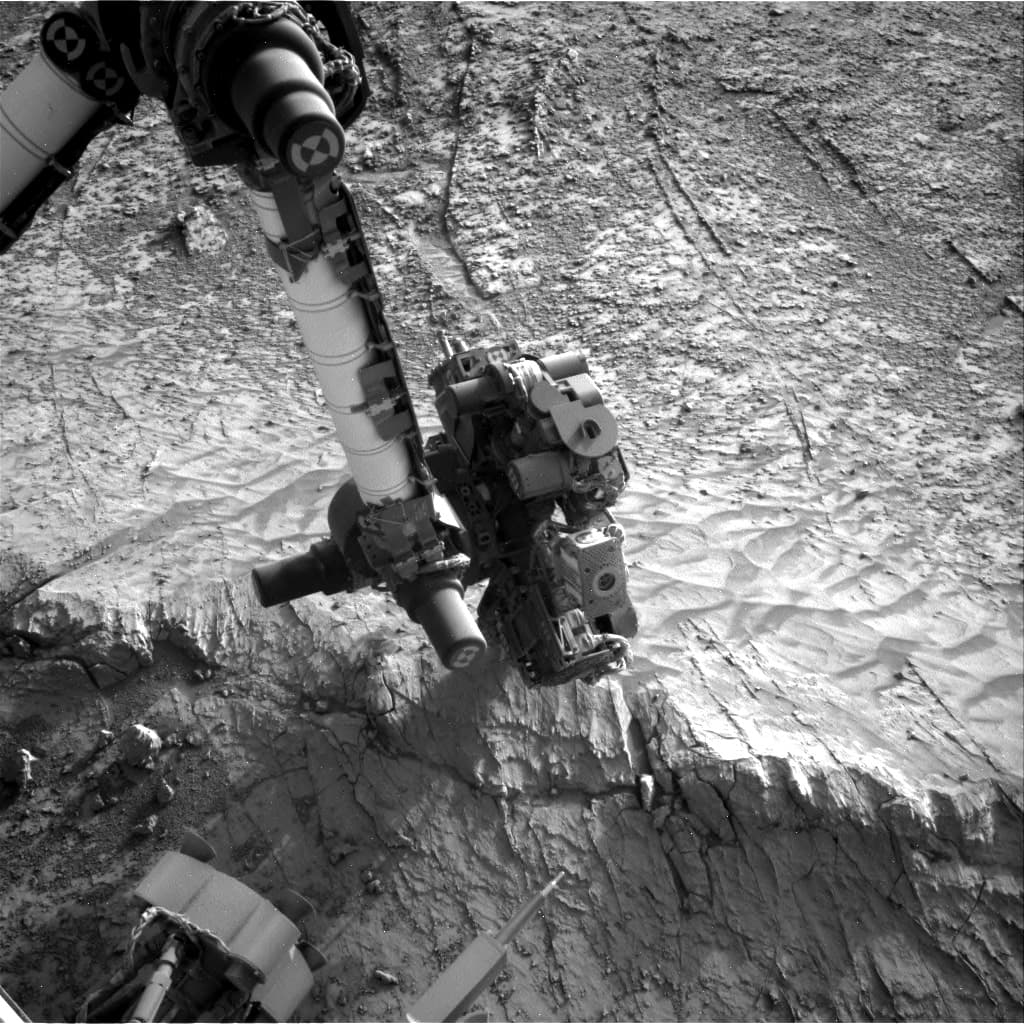 Foto de Marte da câmera NAV_RIGHT_B