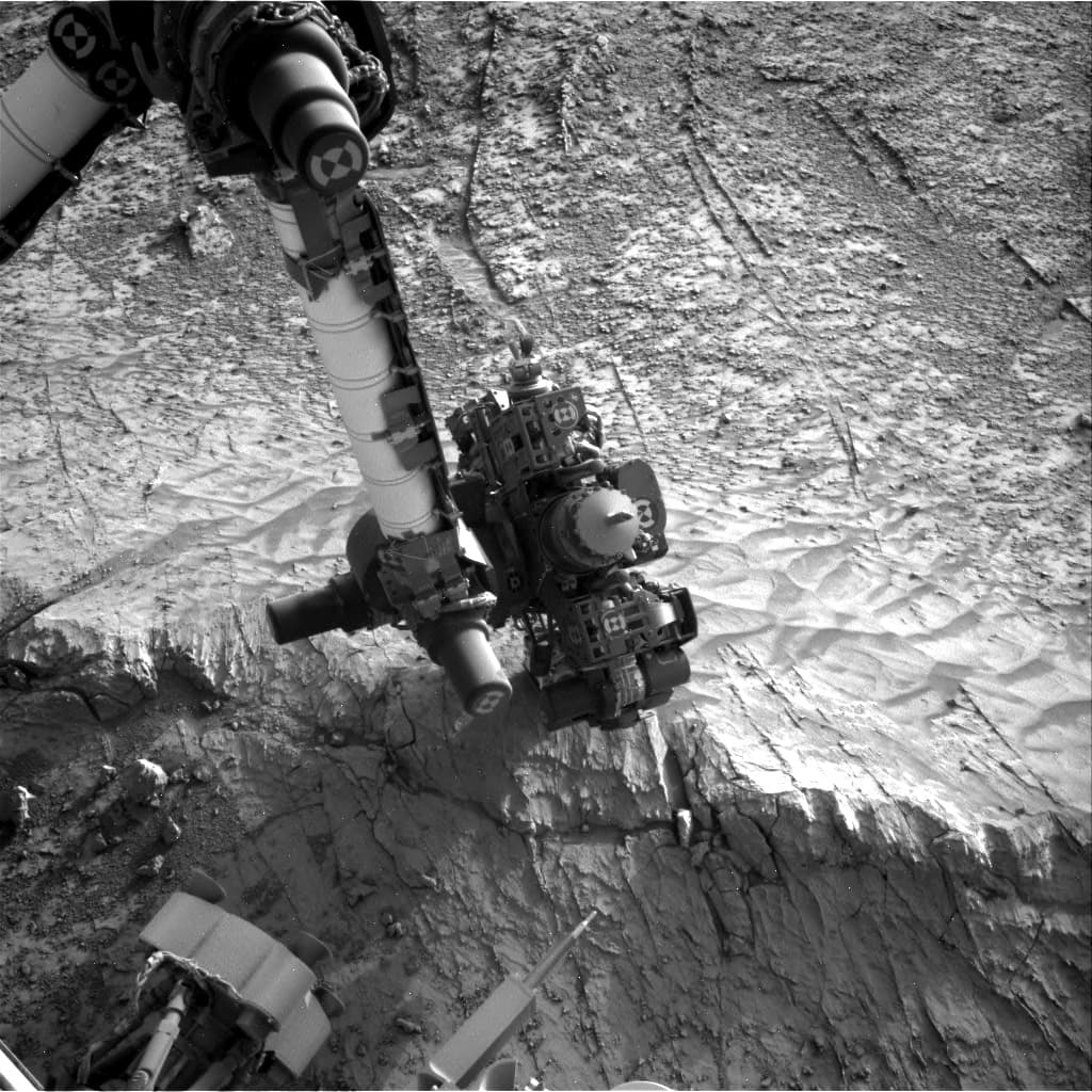 Foto de Marte da câmera NAV_RIGHT_B