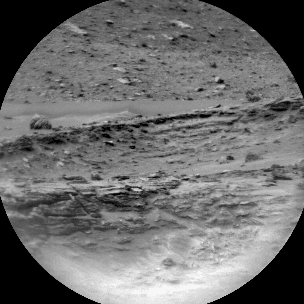 Foto de Marte da câmera CHEMCAM_RMI