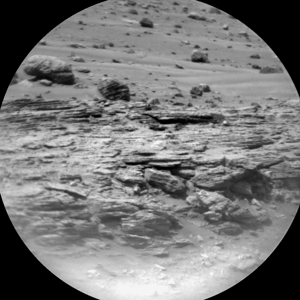 Foto de Marte da câmera CHEMCAM_RMI